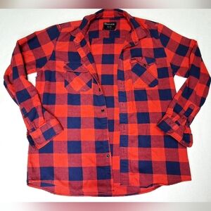 Bluenotes Red and Blue Checkered Men's Shirt